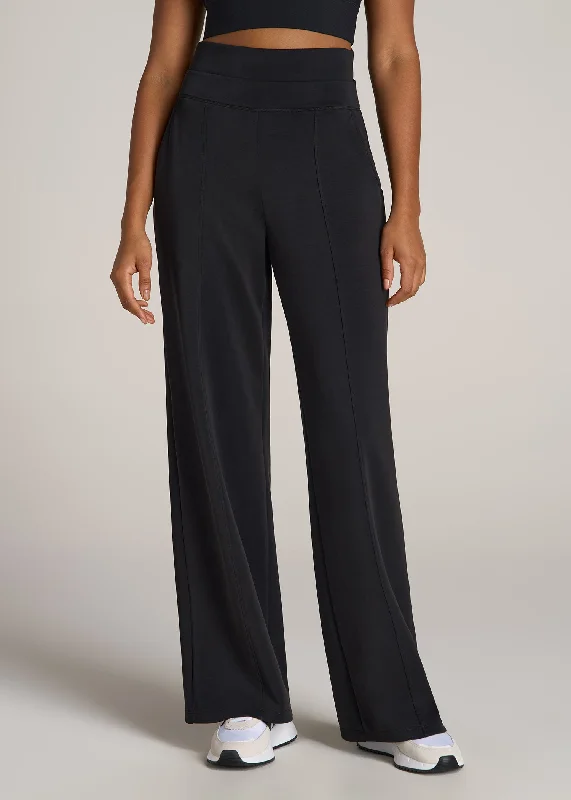 Butter Wide Leg Ultra High Rise Pant for Tall Women in Black