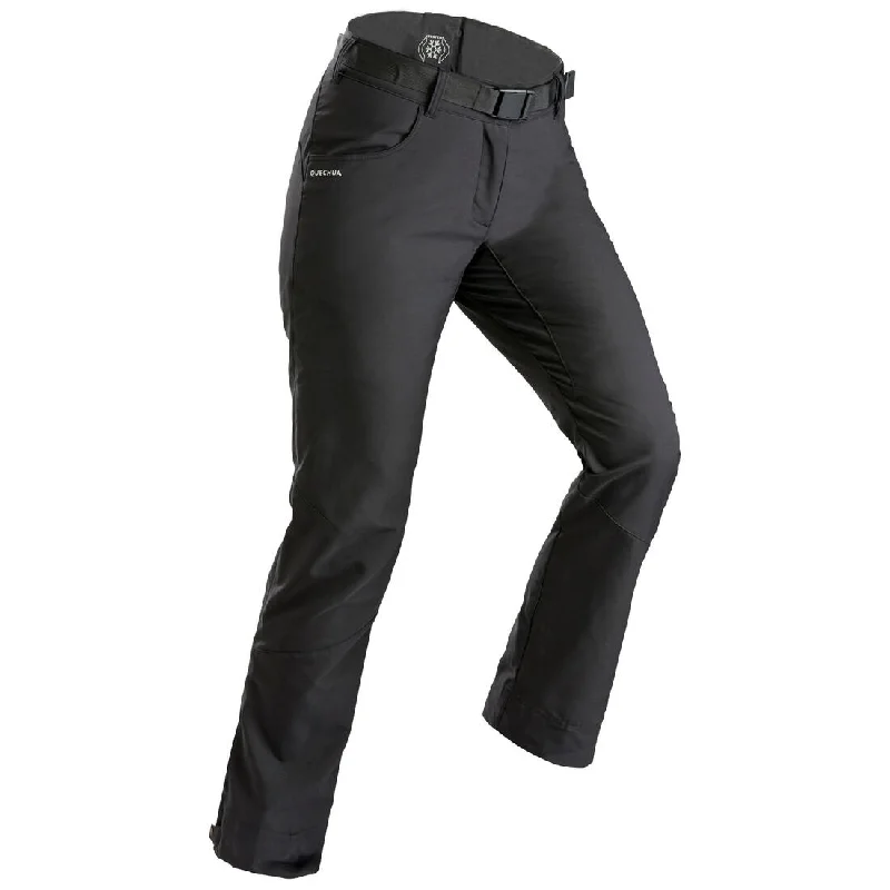 WOMEN’S WARM WATER-REPELLENT WALKING TROUSERS – SH500