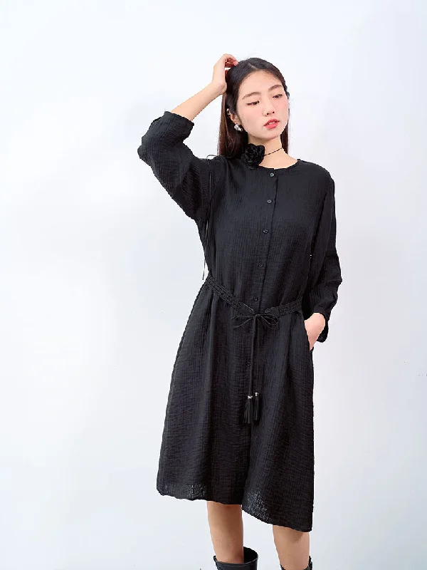 Wrinkle Dress Coat (2 Colours)