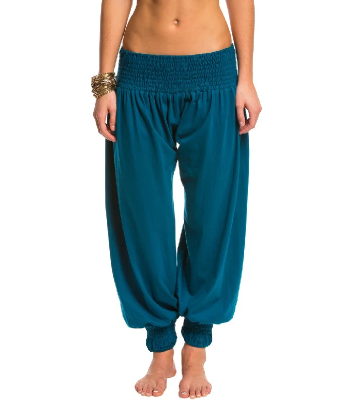 Yak & Yeti Indian Harem Joggers Teal