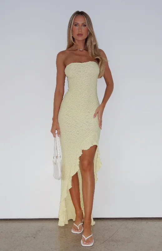 Your Fantasy Maxi Dress Lemon