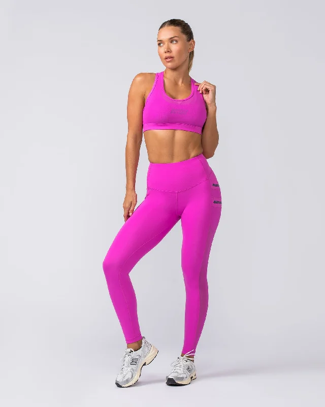 Amplify Bra - Hyper Fuchsia