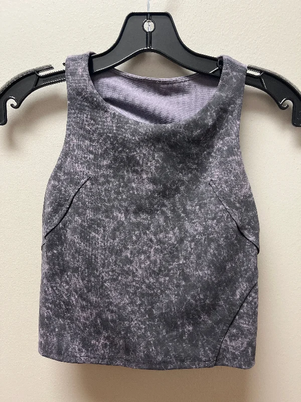 Grey Athletic Bra Lululemon, Size S