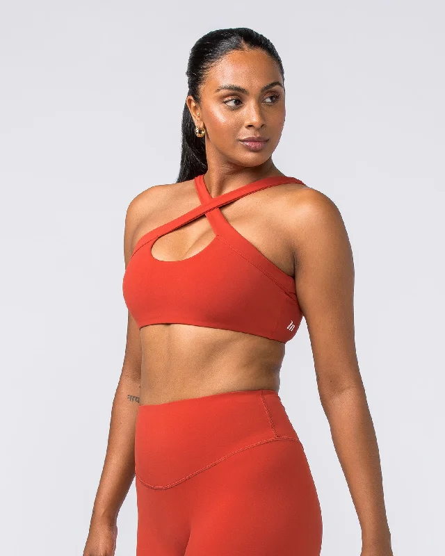 Luxe Bralette - Crush Red