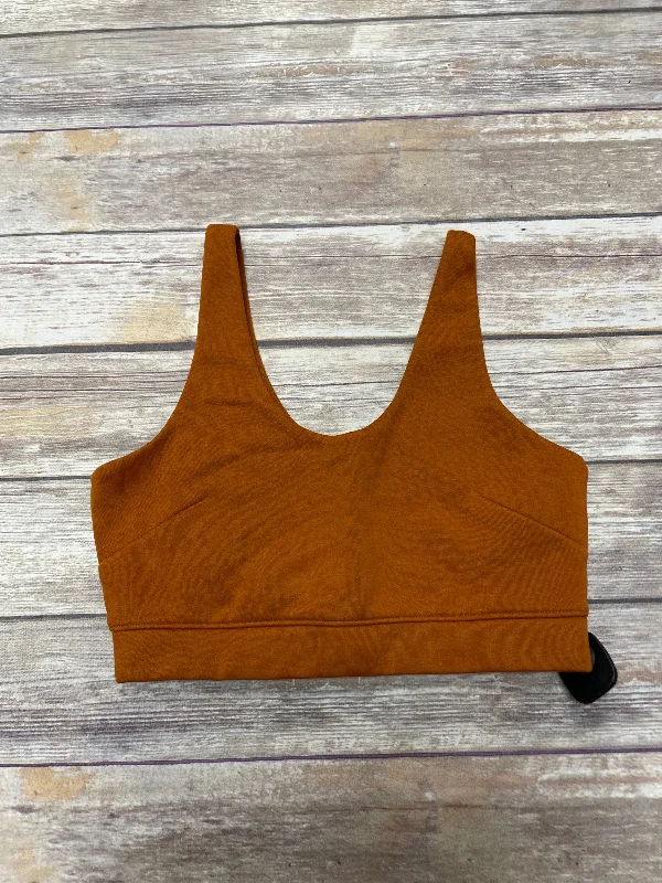 Orange Athletic Bra Under Armour, Size M