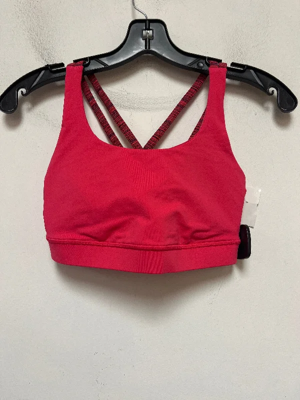 Pink Athletic Bra Lululemon, Size 6