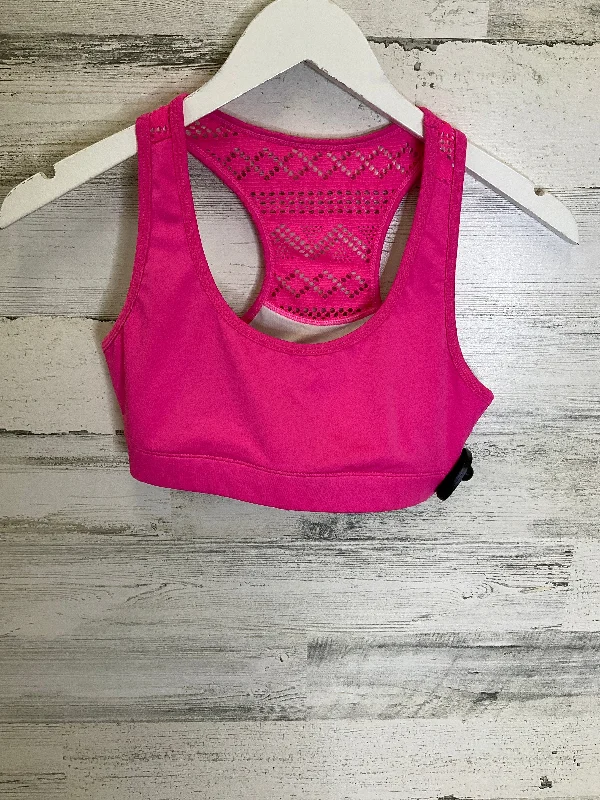 Pink Athletic Bra Zyia, Size S