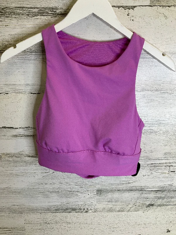 Purple Athletic Bra All In Motion, Size M