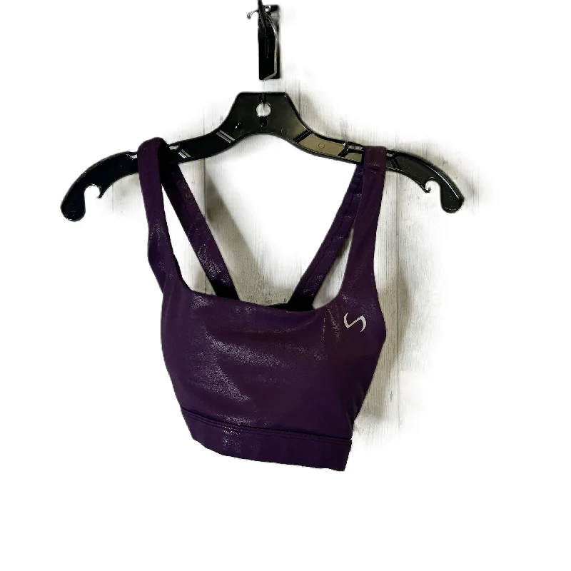 Purple Athletic Bra By Clothes Mentor, Size: M