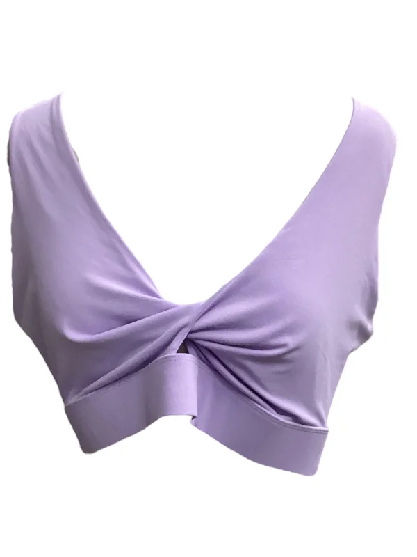 Purple Athletic Bra Fabletics, Size 1x