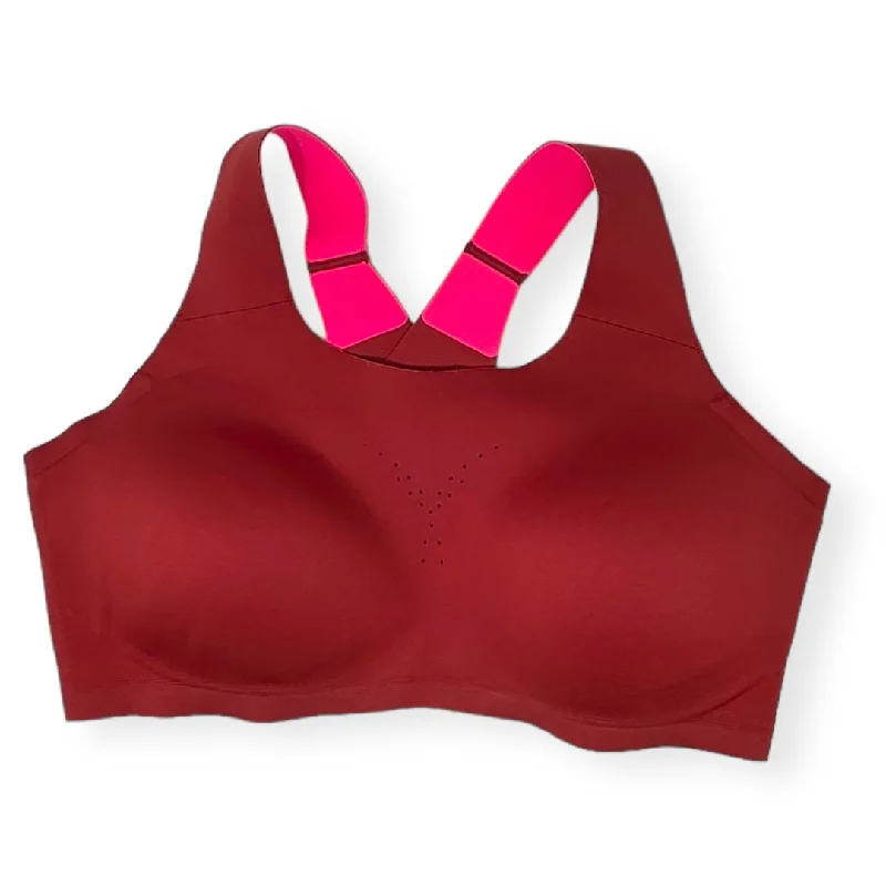 Red Athletic Bra Brooks, Size L