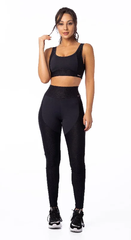 Flow Sports Bra - Black