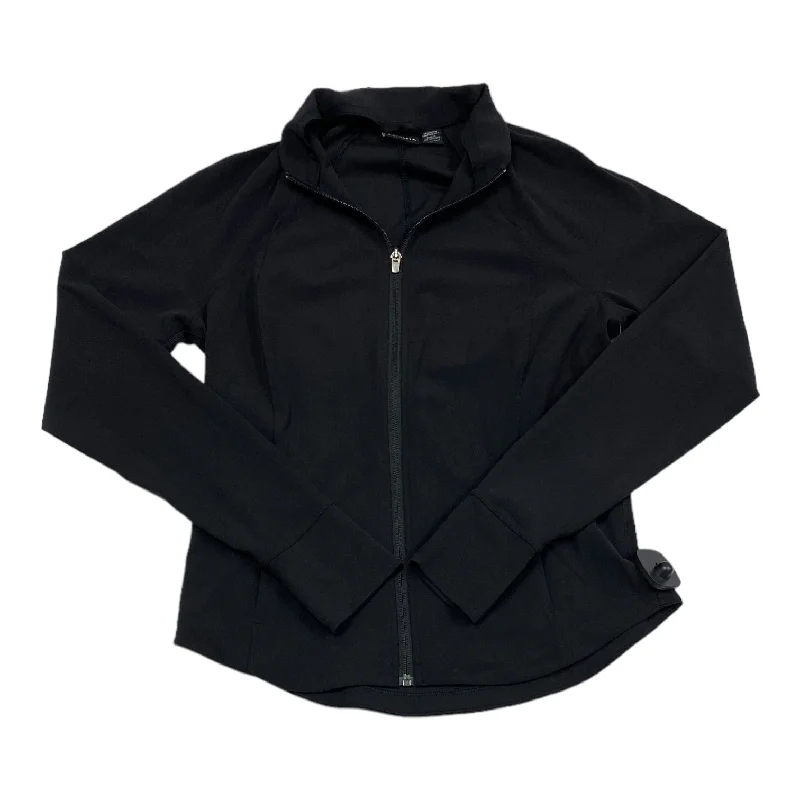 Athletic Jacket By Athleta In Black, Size: M