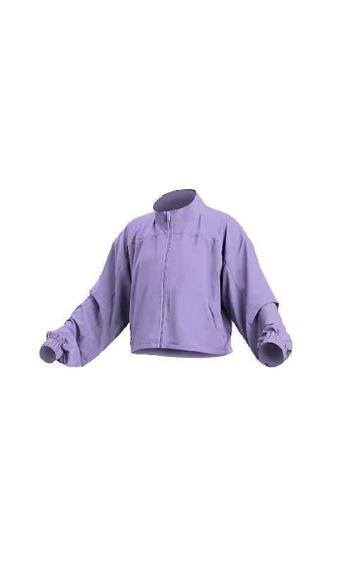 Vitality Breeze Windbreaker - Ashberry