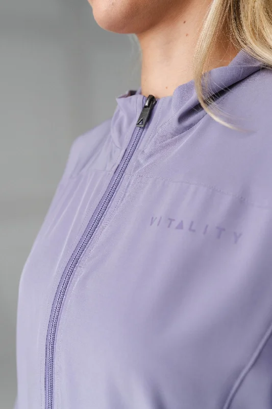 Vitality Breeze Windbreaker - Ashberry