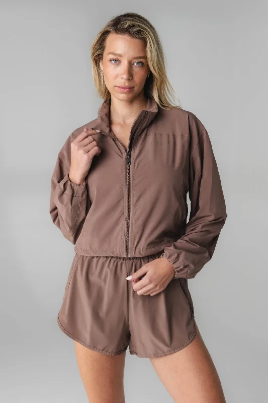 Vitality Breeze Windbreaker - Mocha