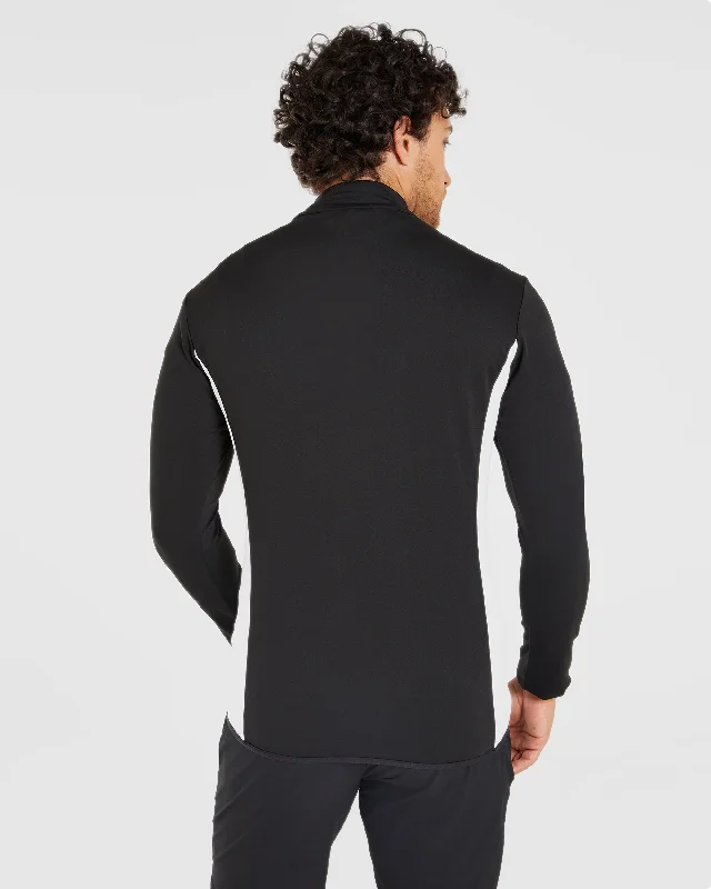 Performance 1/4 Zip Pullover - Black