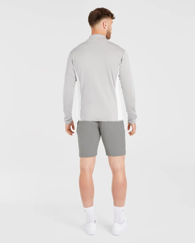 Performance 1/4 Zip Pullover - Grey