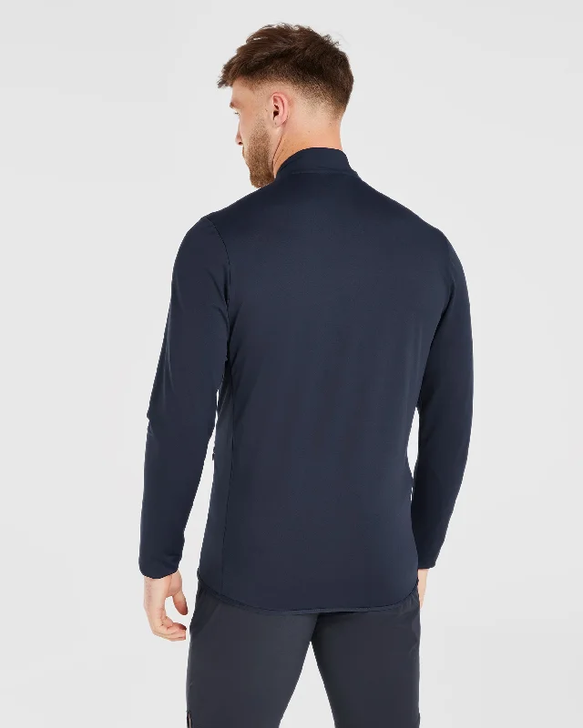 Performance Hybrid Jacket - Navy