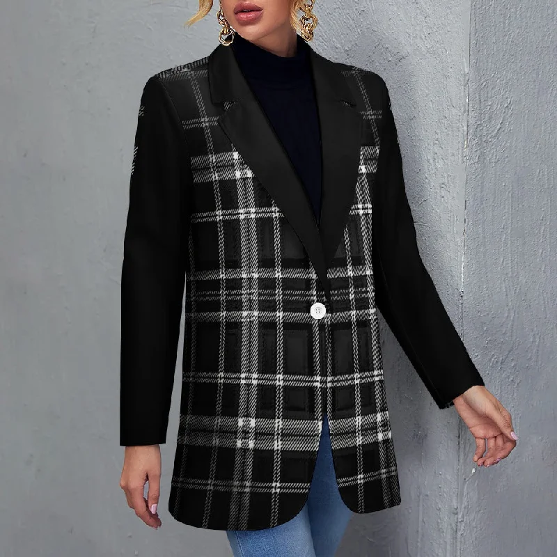 TRP Twisted Patterns 06: Digital Plaid 01-06A Ladies Designer Blazer