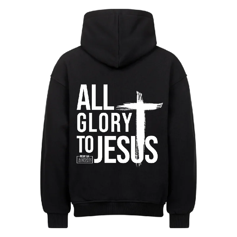 ALL GLORY TO JESUS OVERSIZE HOODIE BackPrint