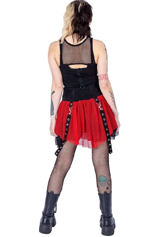 Cybele [Black/Red] | SKIRT*