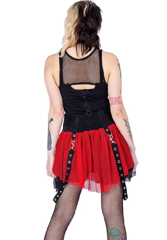 Cybele [Black/Red] | SKIRT*