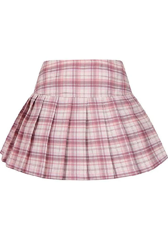 Darkdoll [Pink/White] | MINI SKIRT