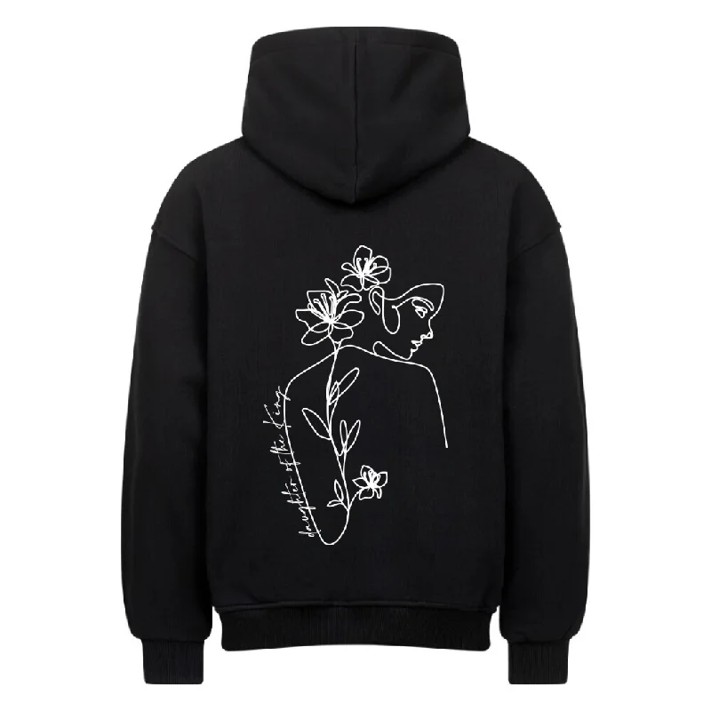 DAUGHTER OF THE KING OVERSIZE HOODIE BackPrint