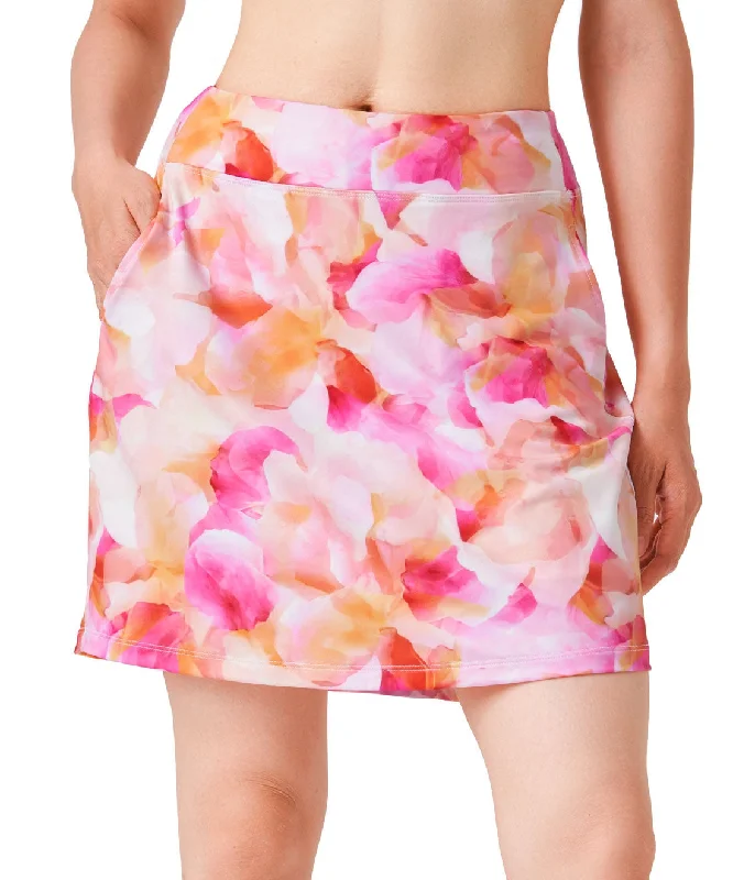 Long Skort, Floral, 17