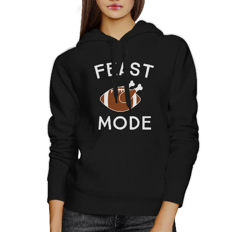 Feast Mode Black Hoodie