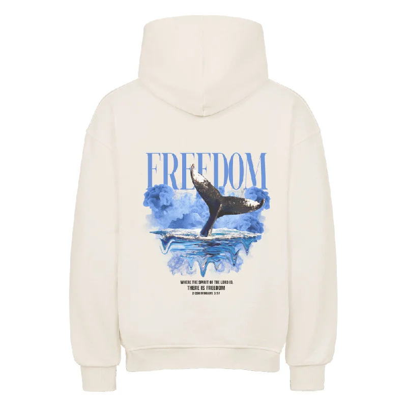 FREEDOM OVERSIZED HOODIE BackPrint