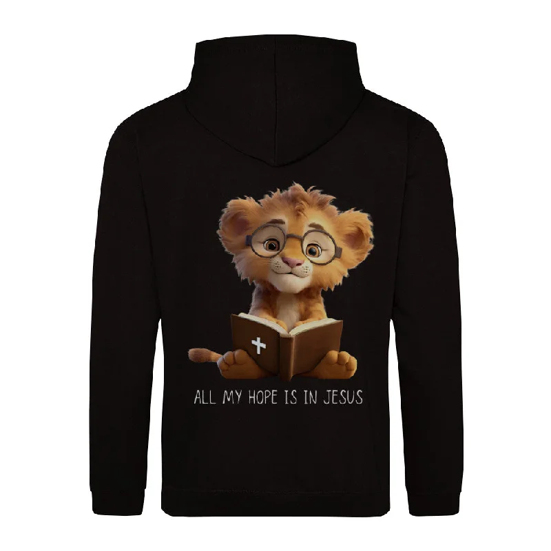 Hope Lion Hoodie BackPrint