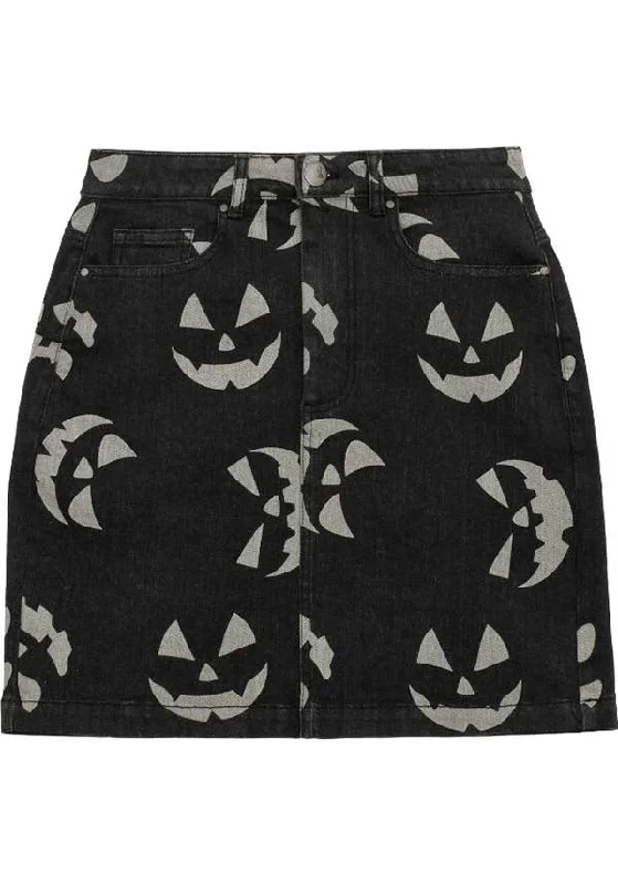 Jack-O-Lantern [Black] | SKIRT*