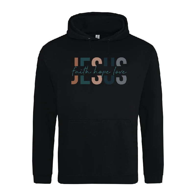 Jesus (Faith Hope Love) Hoodie