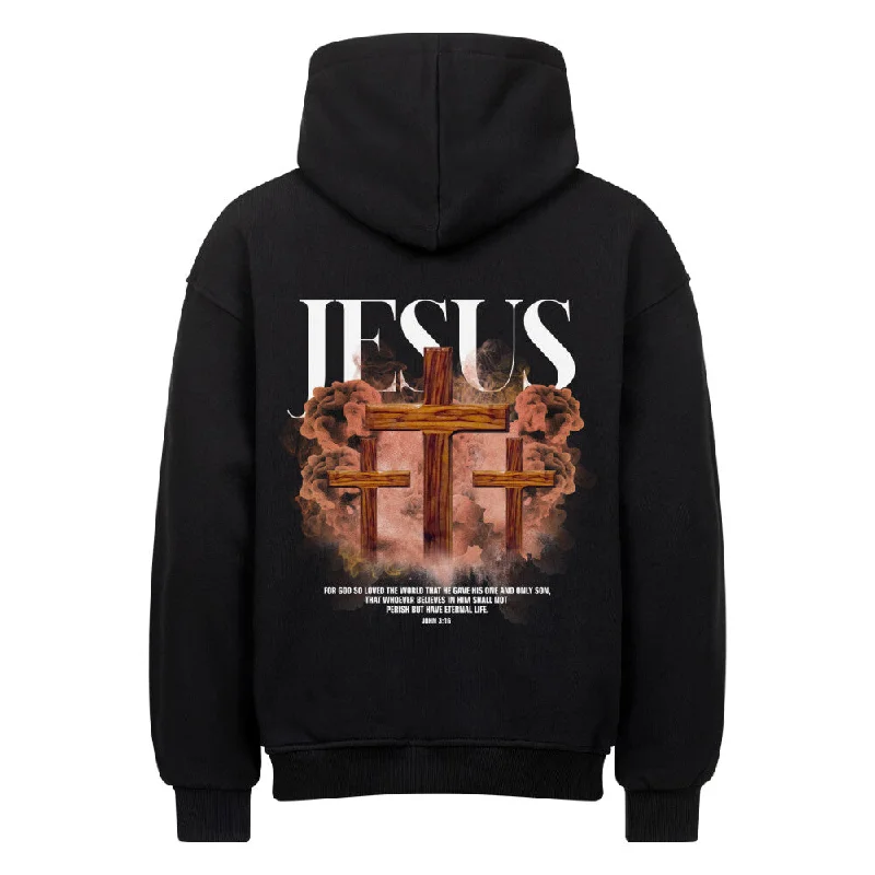 Jesus Streetwear Oversized Hoodie BackPrint