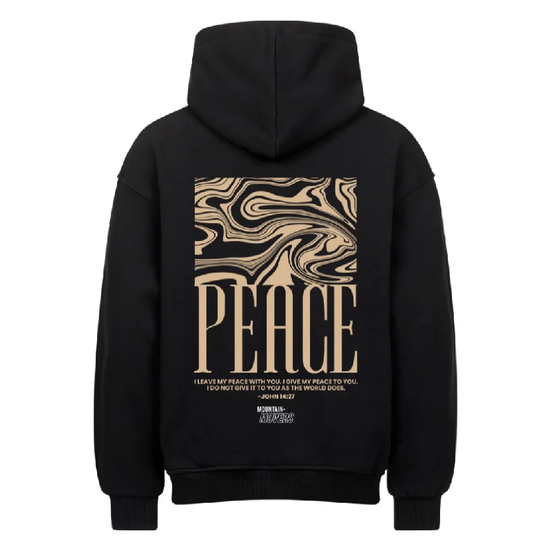 PEACE OVERSIZE HOODIE BackPrint