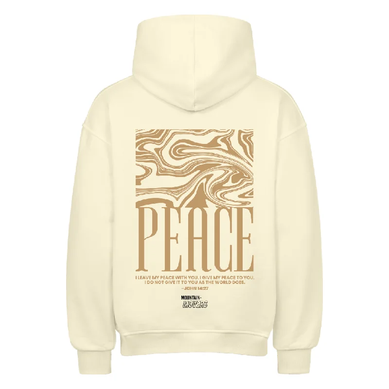 PEACE OVERSIZE HOODIE BackPrint