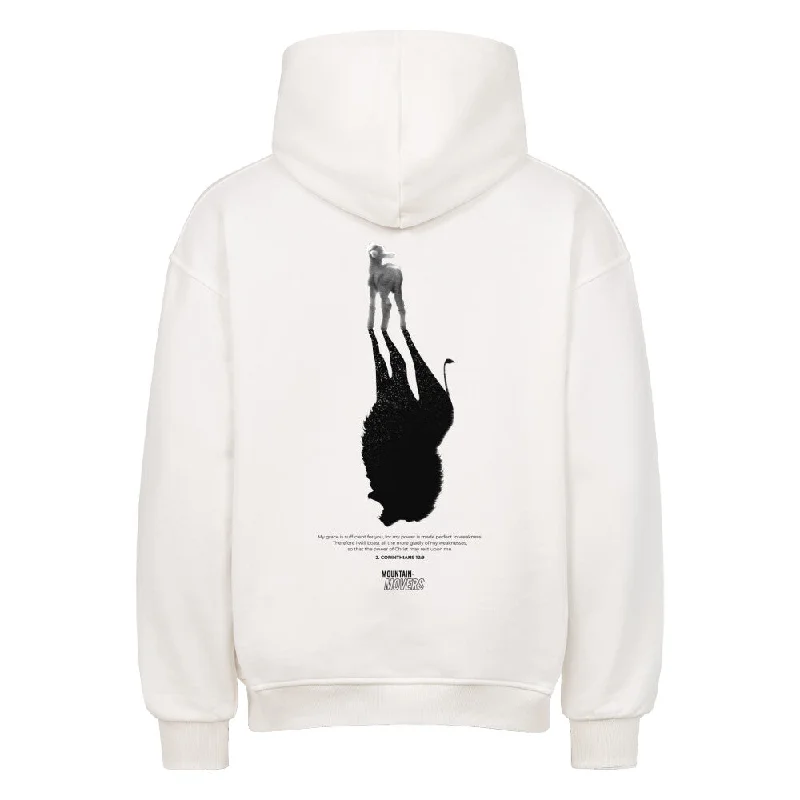 Power of Christ Oversized Hoodie BackPrint