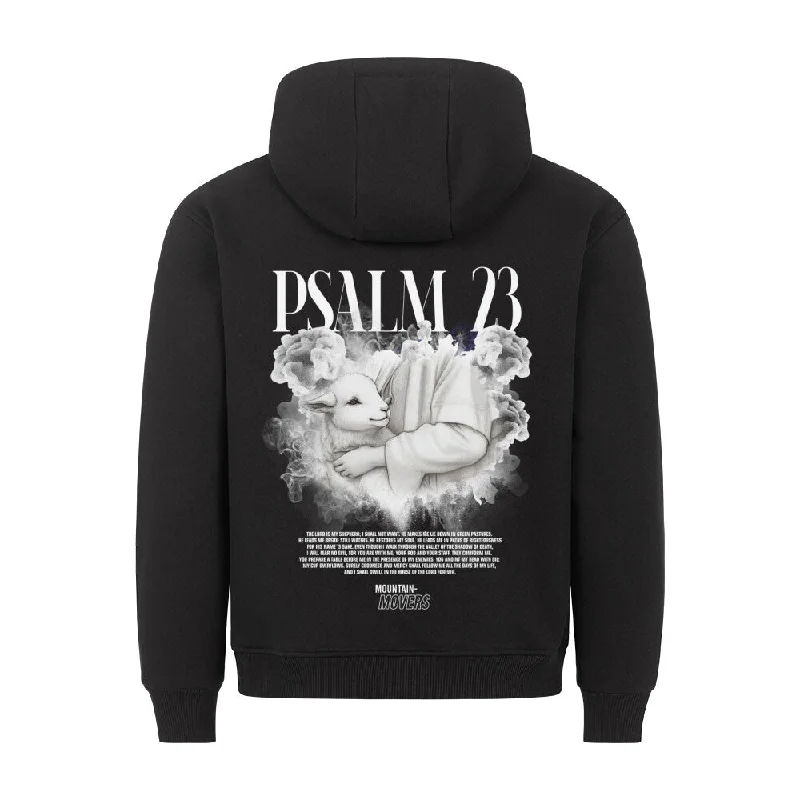 Psalm 23 Streetwear Hoodie BackPrint