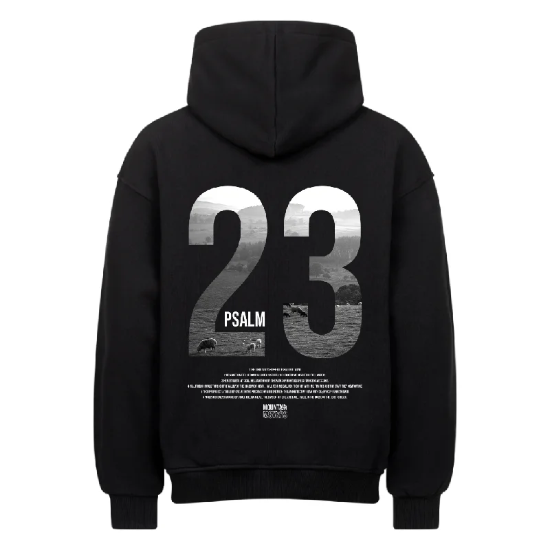 Psalm 23 Oversized Hoodie BackPrint