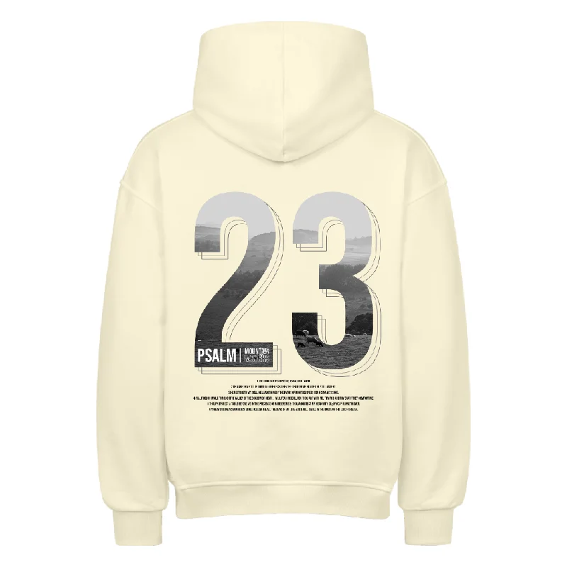 Psalm 23 Oversized Hoodie BackPrint