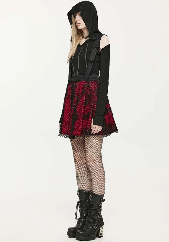 Rock Sweetheart | STRAP SKIRT*