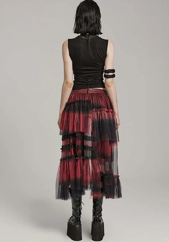 Siouxsie [Black/Red] | OVERSKIRT