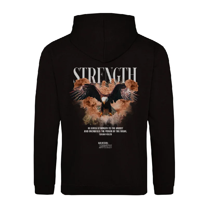 STRENGTH ZIPPER HOODIE