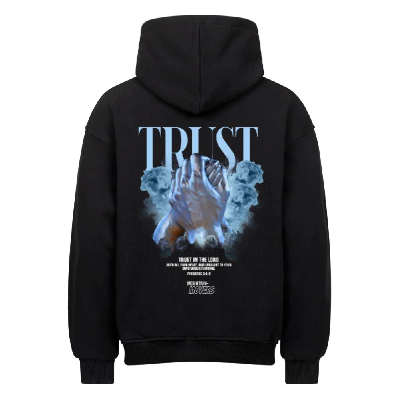 Trust Streetwear Oversized Hoodie BackPrint