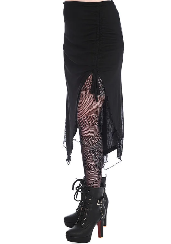 Umbra | MESH RUCHED SKIRT