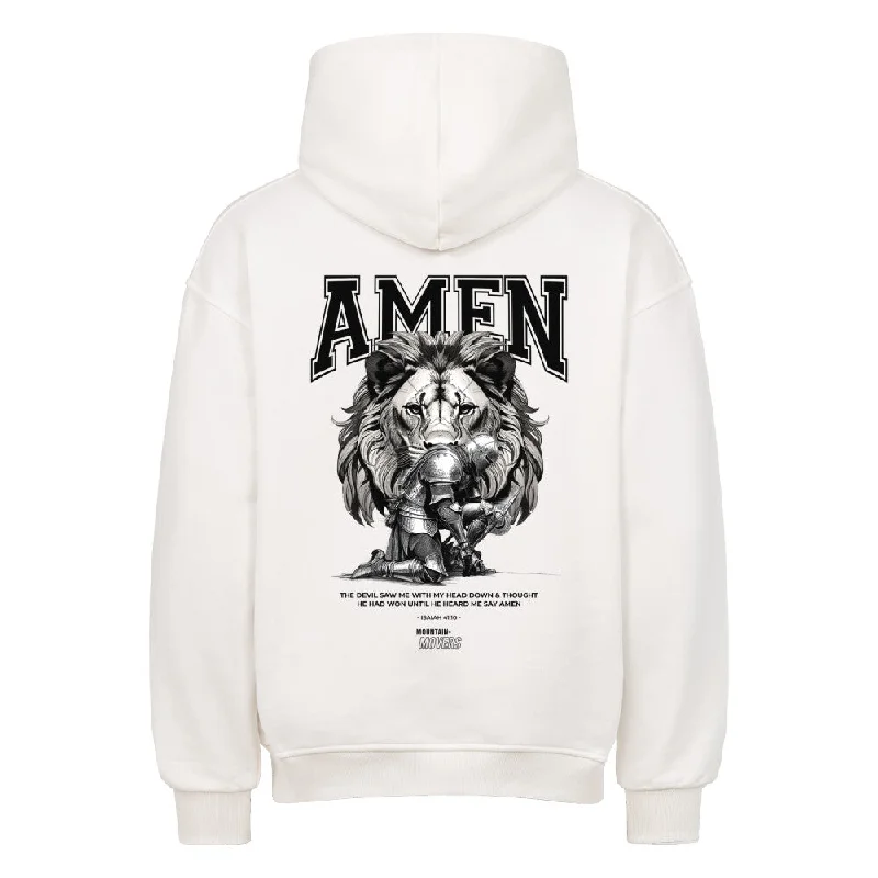 Amen Oversized Hoodie BackPrint