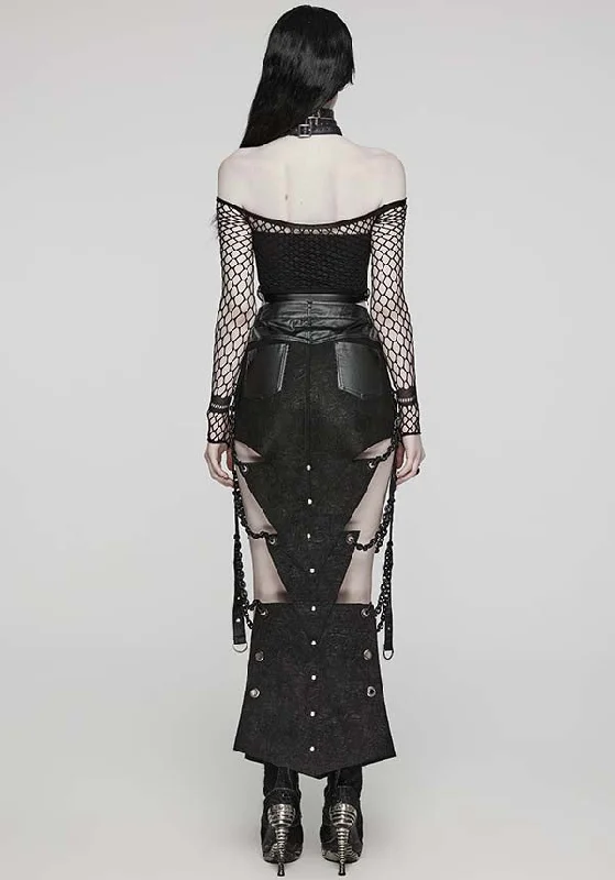 Xena Chained | HIGH SPLIT SKIRT