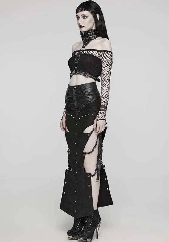 Xena Chained | HIGH SPLIT SKIRT